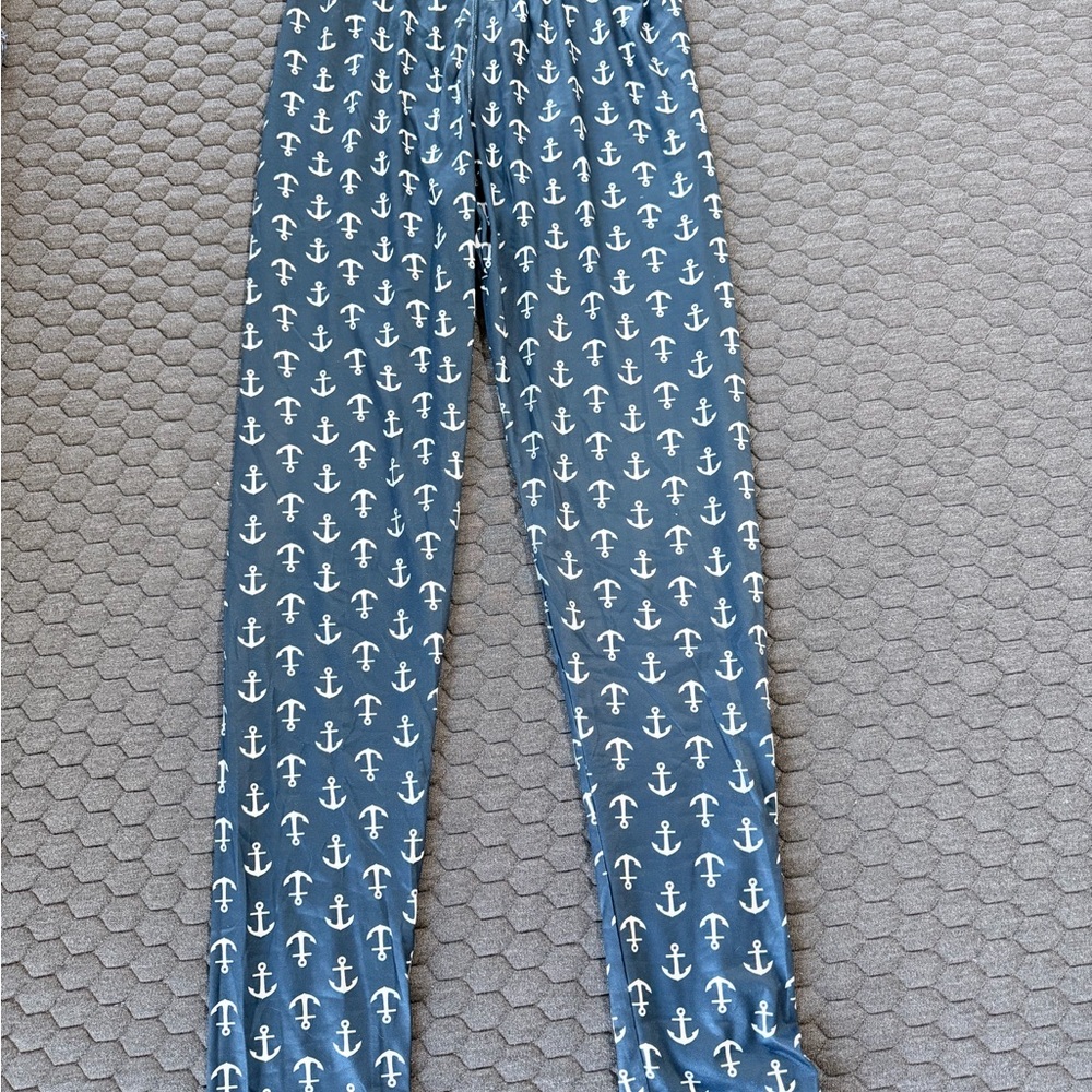 Nautical Anchor Print leggings